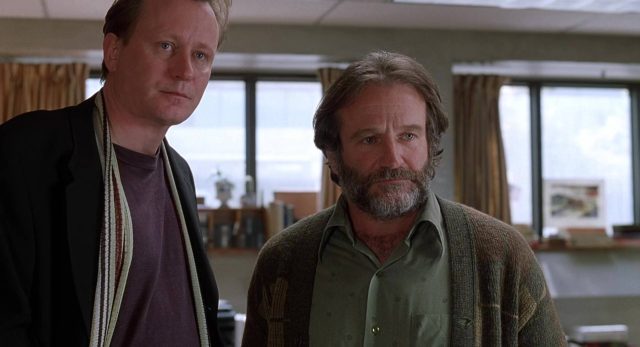 Robin Williams et Matt Damon dans Will Hunting 1997