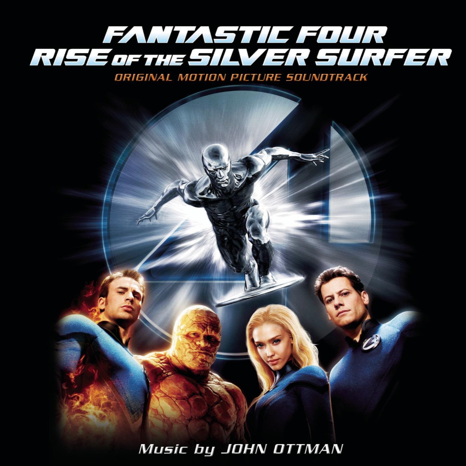 La bande originale de Les 4 Fantastiques et le Surfer d'argent. 1 bande originale soundtrack ost score 4 fantastiques four fantastic surfeur argent silver surfer rise disney fox marvel