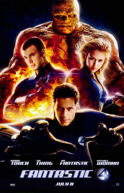 Les 4 Fantastiques - Photos et affiches. 7 Affiche Poster 4 fantastiques four fantastic fox film marvel disney