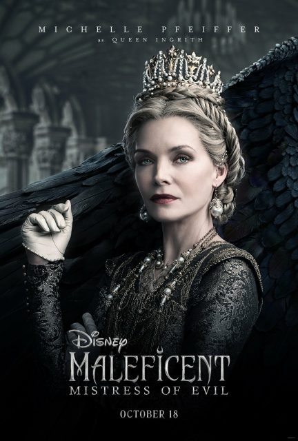 Affiche Poster maléfique pouvoir mal maleficent mistress evil disney