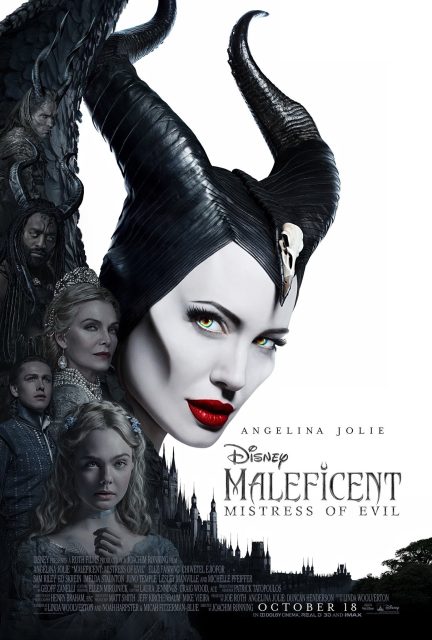 Affiche Poster maléfique pouvoir mal maleficent mistress evil disney