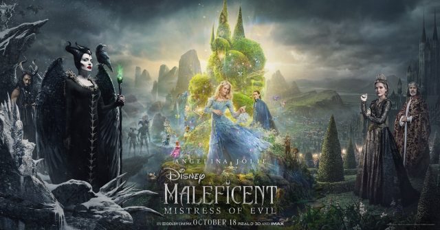 Affiche poster maléfique pouvoir mal maleficent mistress evil disney