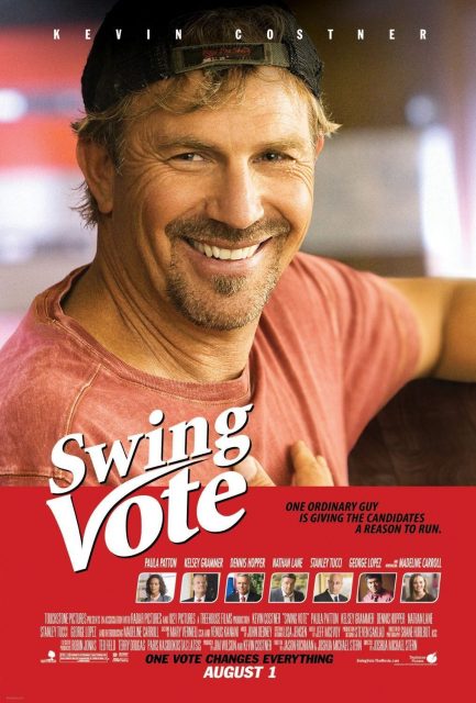 Swing vote : la voix du cœur - Streaming. 1 Affiche Poster swing vote voix coeur disney touchstone