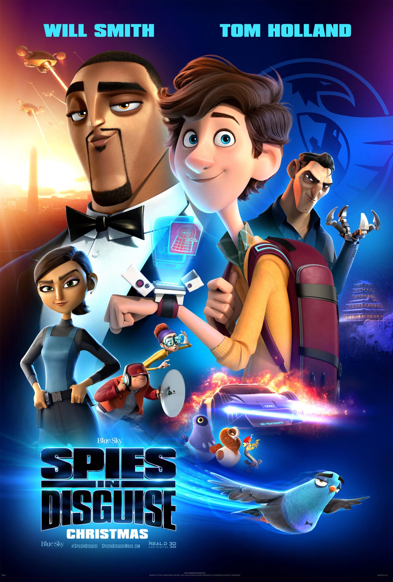 Affiche Poster incognitos spies disguise disney fox blue sky