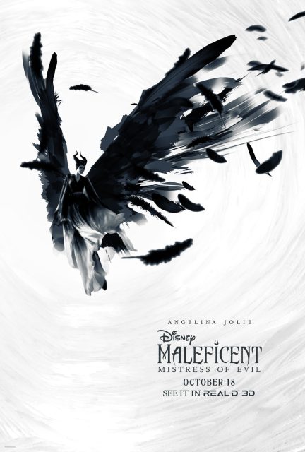 Affiche Poster maléfique 2 maleficent pouvoir mal mistress evil disney