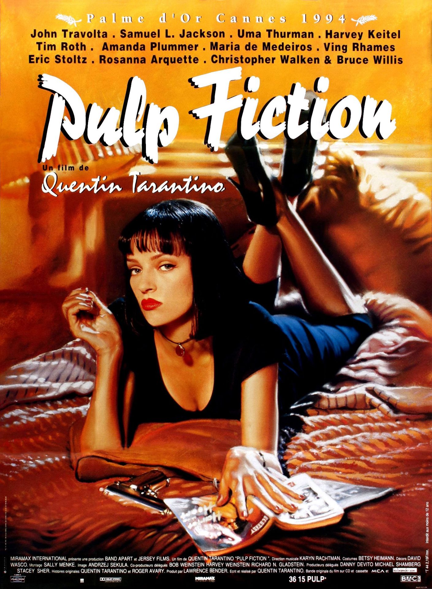 Affiche Poster pulp fiction disney miramax
