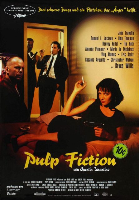 Affiche Poster pulp fiction disney miramax