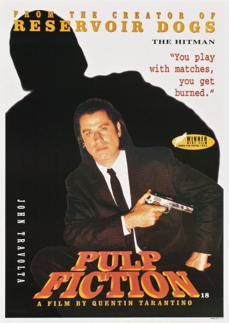 Affiche Poster pulp fiction disney miramax