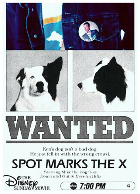 Affiche Poster capone chien gangster spot marks x disney channel