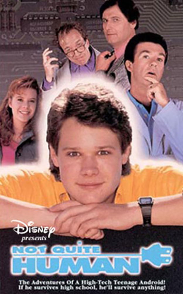 Affiche Poster electronic junior humain presque quite human disney channel