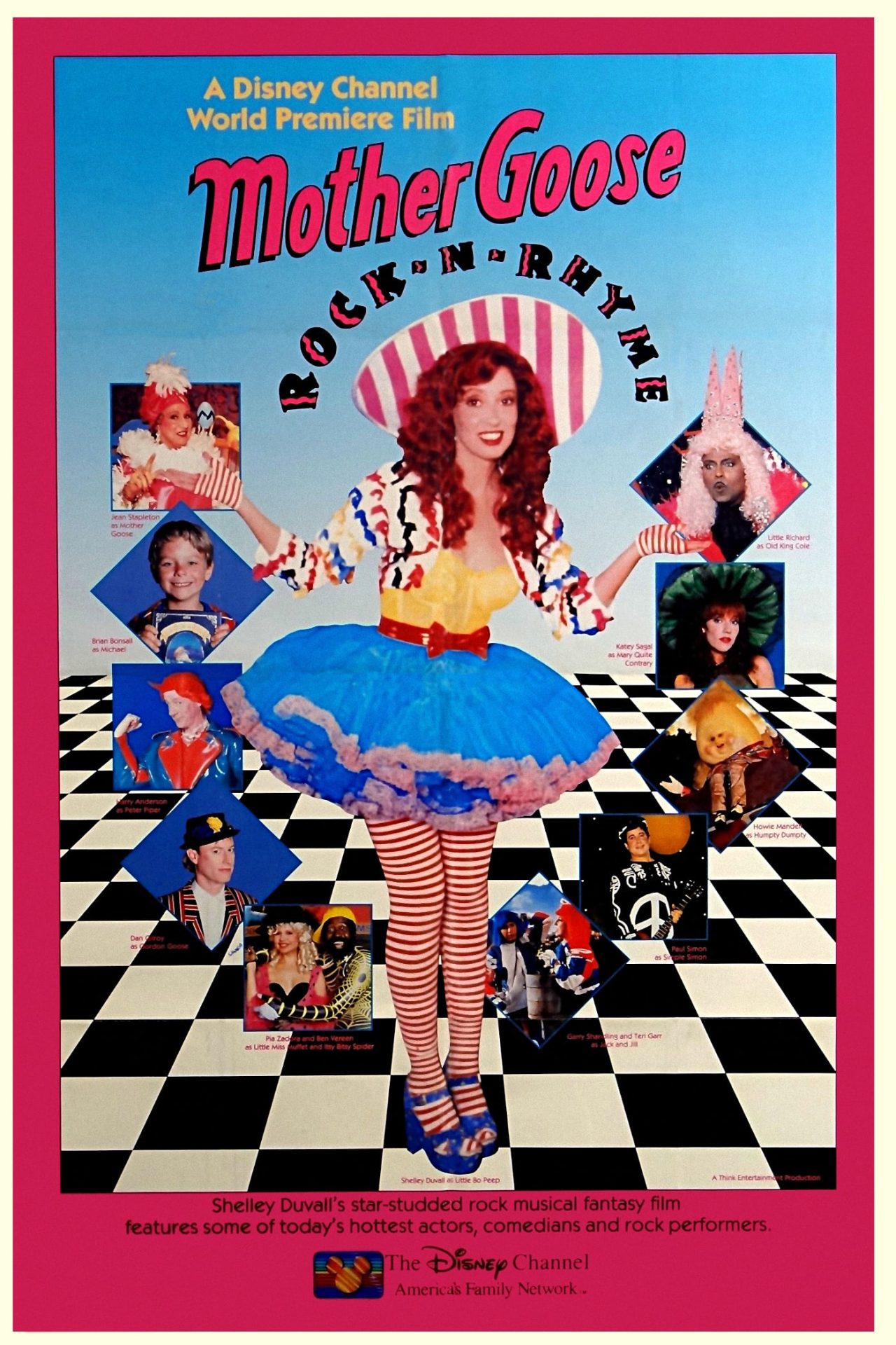 Affiche Poster mother-goose rock rhyme disney channel