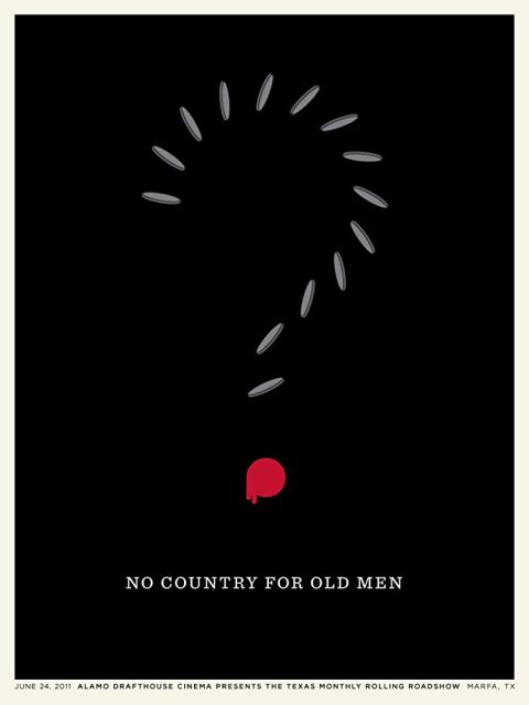 No country for old men - Non, ce pays n’est pas pour le vieil homme. 14 Affiche Poster no country old men disney miramax