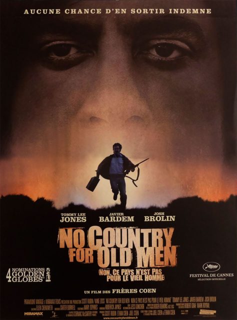No country for old men - Non, ce pays n’est pas pour le vieil homme. 1 Affiche Poster no country old men disney miramax