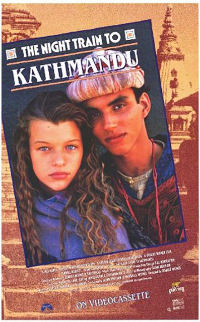 Affiche Poster train katmandou night kathmandu disney channel