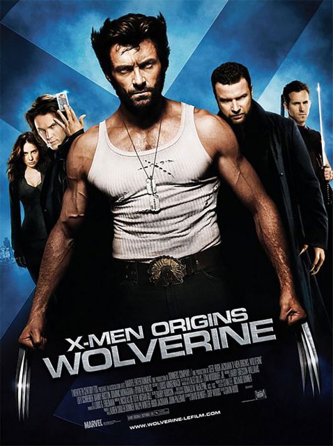 X-Men Origins : Wolverine. 1 Affiche Poster de X-Men Origins : Wolverine avec Hugh Jackman 2009