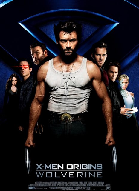 X-Men Origins : Wolverine - Photos et affiches. 4 Affiche Poster de X-Men Origins : Wolverine avec Hugh Jackman 2009