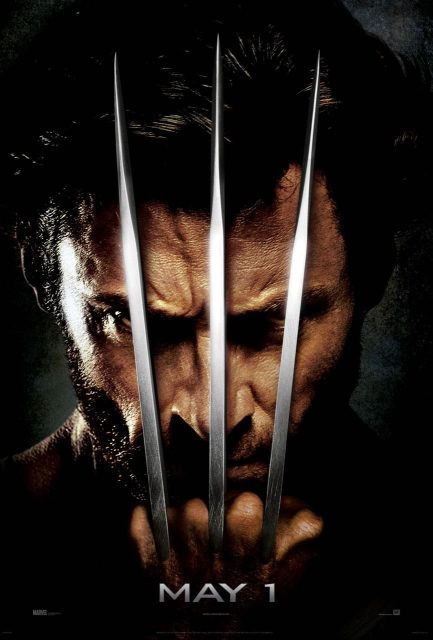 X-Men Origins : Wolverine - Photos et affiches. 8 Affiche Poster de X-Men Origins : Wolverine avec Hugh Jackman 2009