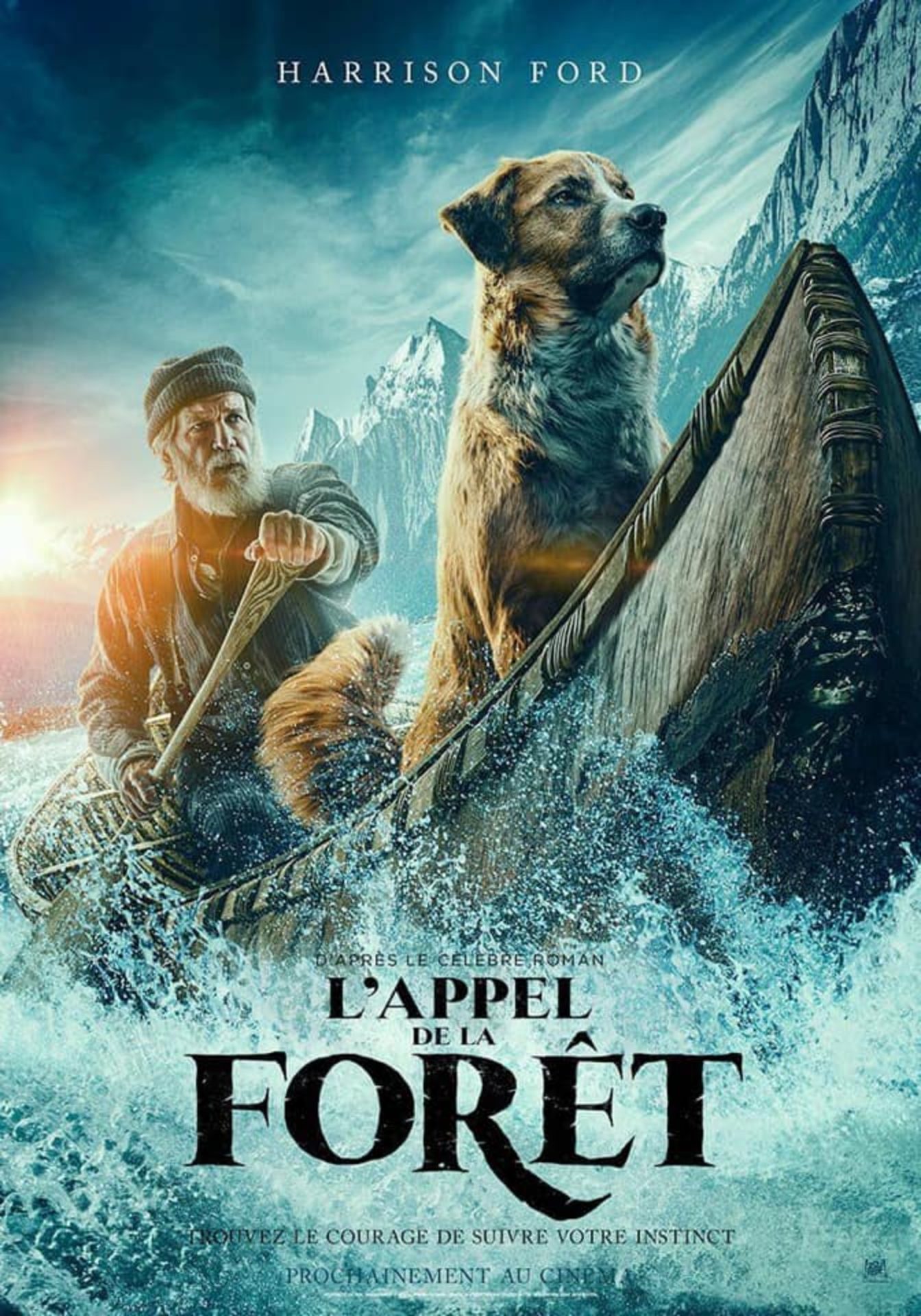 Affiche Poster appel forêt call wild disney fox