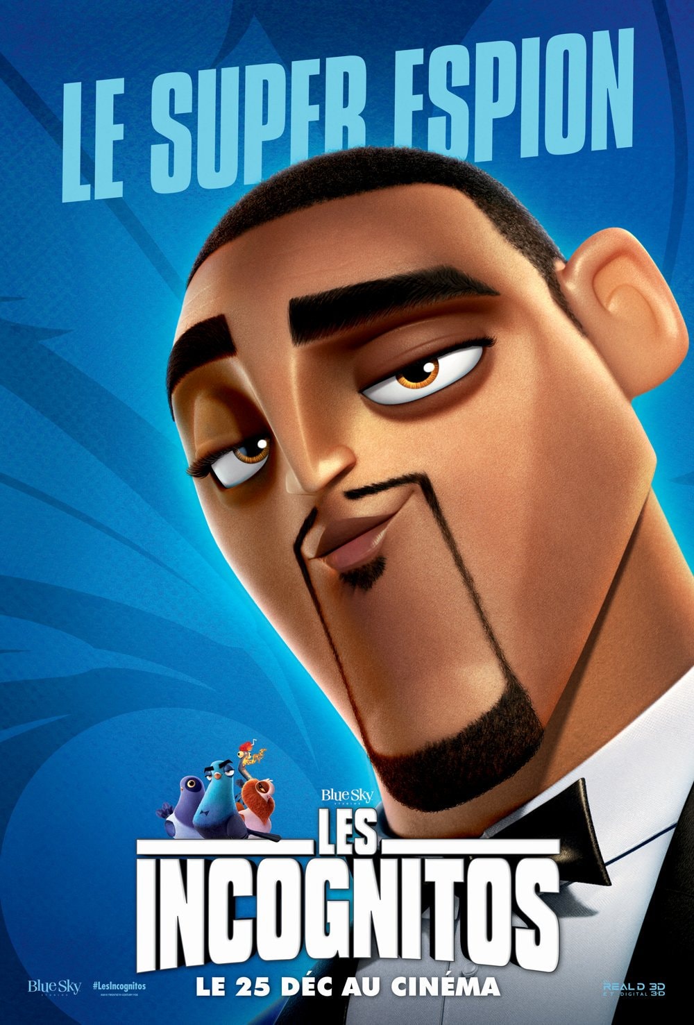 Affiche Poster incognitos spies disguise disney blue sky