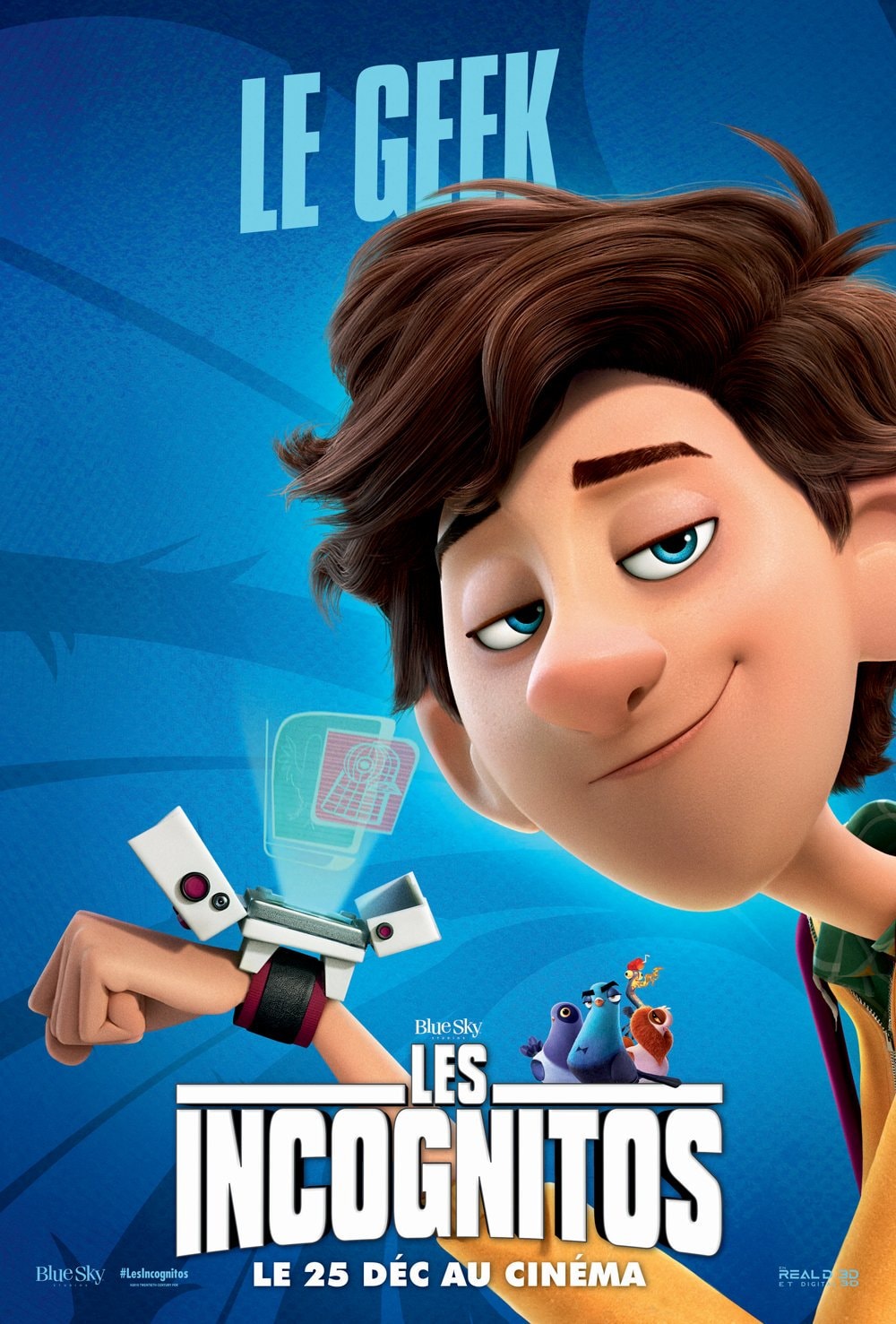 Affiche Poster incognitos spies disguise disney blue sky