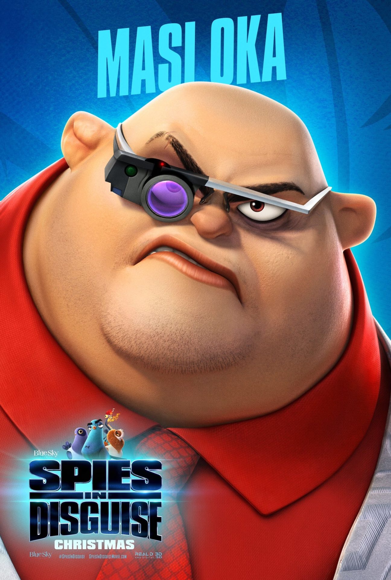 Affiche Poster incognitos spies disguise disney blue sky
