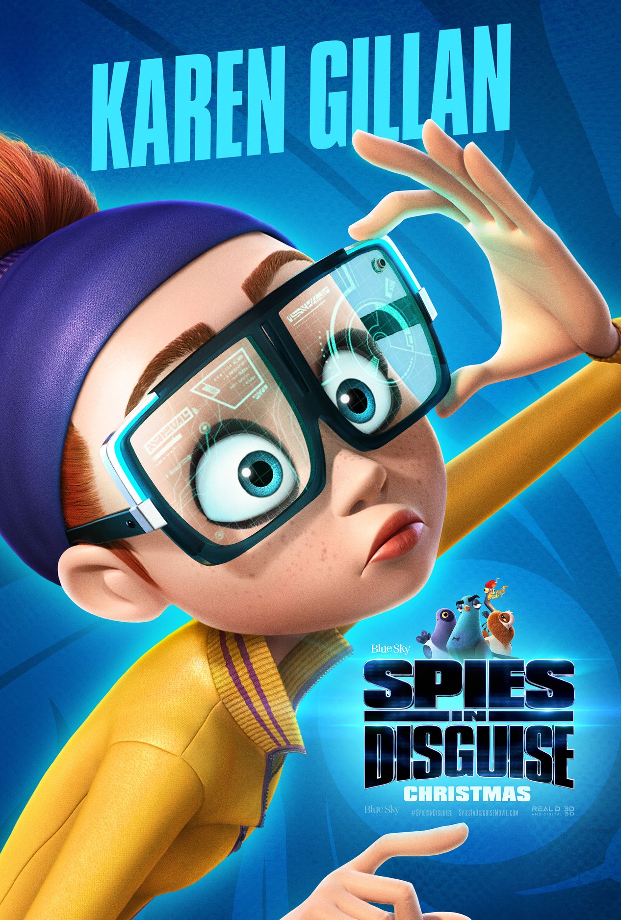 Affiche Poster incognitos spies disguise disney blue sky