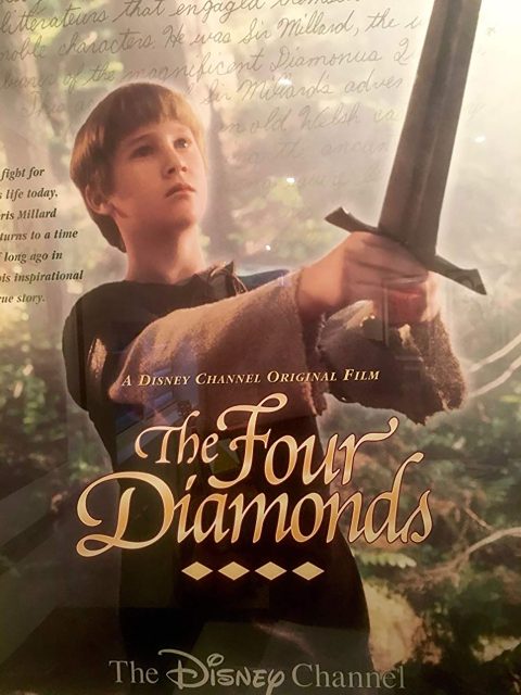 L'intrépide chevalier Millard. 1 Affiche Poster intrépide chevalier millard four diamonds disney channel