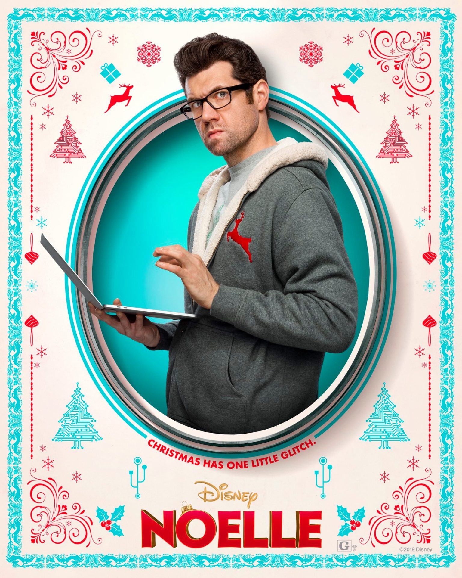 Affiche Poster noelle disney+ plus