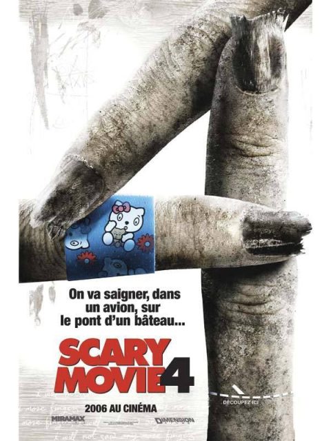 Scary Movie 4 - Photos et affiches. 2 Affiche Poster scary movie 4 disney dimension