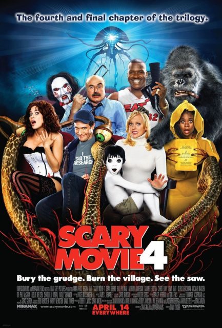 Scary Movie 4 - Photos et affiches. 3 Affiche Poster scary movie 4 disney dimension