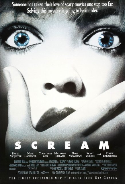 Scream - Photos et affiches. 2 Affiche poster scream disney dimension