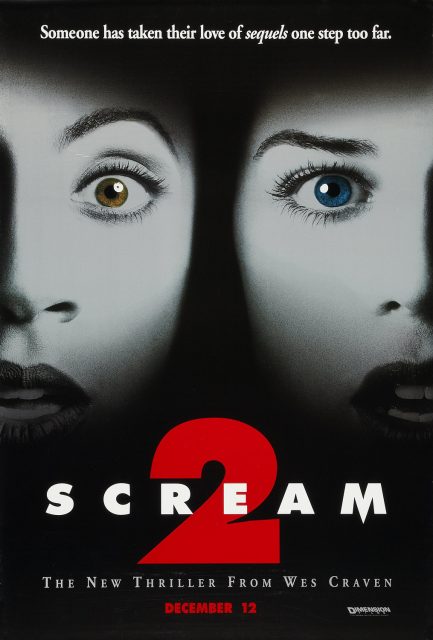 Scream 2 - Photos et affiches. 1 Affiche Poster scream 2 disney dimension
