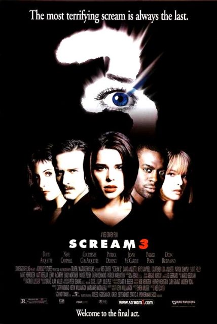 Scream 3 - Photos et affiches. 8 Affiche Poster scream 3 disney dimension