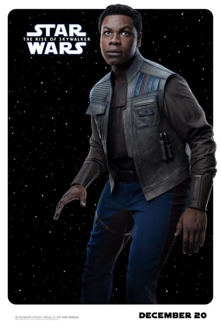 Affiche Poster de Star Wars L'ascension de Skywalker Rise avec Daisy Ridley Adam Driver et Oscar Isaac 2019