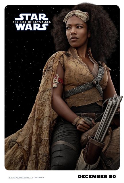 Affiche Poster de Star Wars L'ascension de Skywalker Rise avec Daisy Ridley Adam Driver et Oscar Isaac 2019