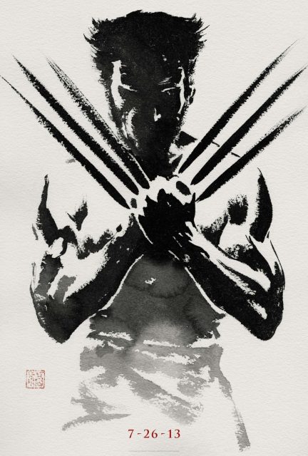 Wolverine : le combat de l'immortel - Photos et affiches. 6 Affiche Poster de Wolverine : le combat de l'immortel avec Hugh Jackman 2013