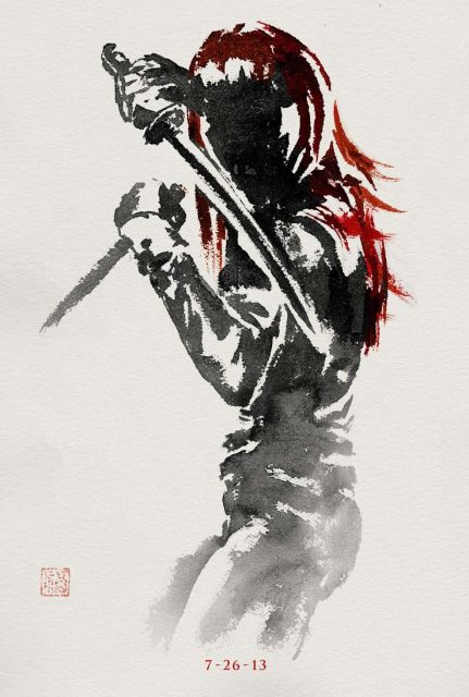 Wolverine : le combat de l'immortel - Photos et affiches. 12 Affiche Poster de Wolverine : le combat de l'immortel avec Hugh Jackman 2013