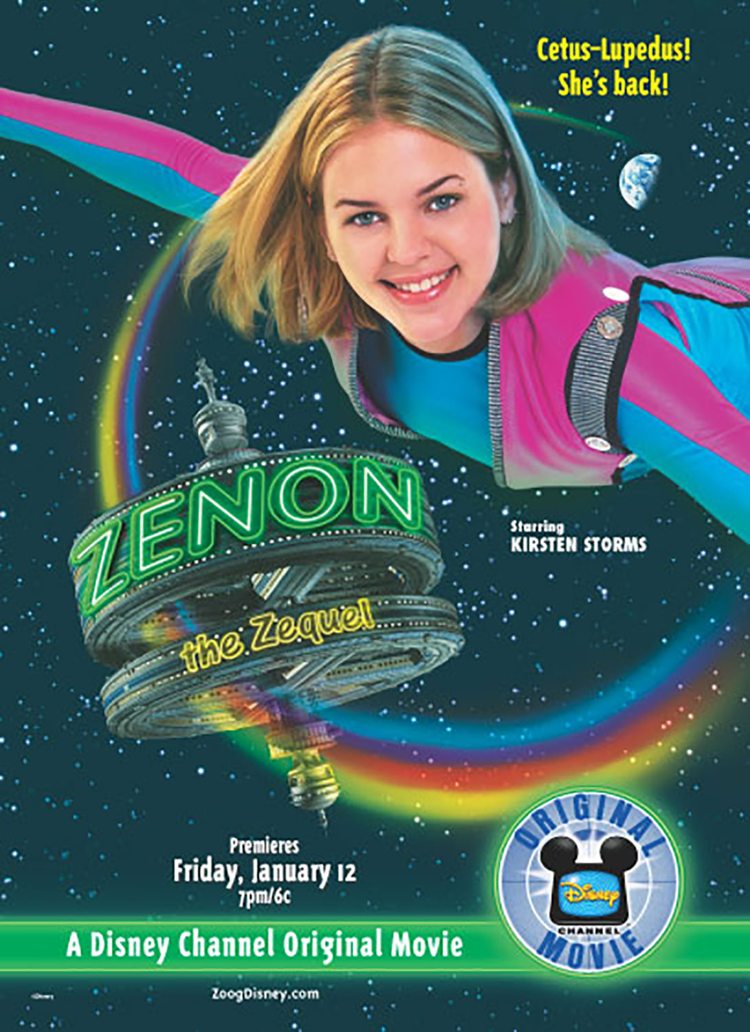 Affiche Poster zenon alien zequel disney channel