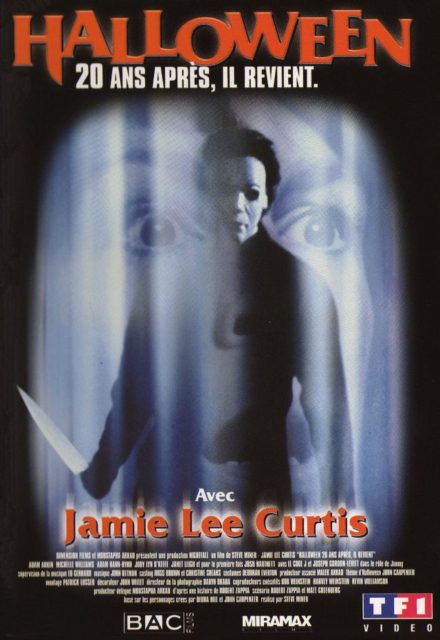 Halloween, 20 ans après. 1 affiche poster halloween 20 ans après h20 disney dimension