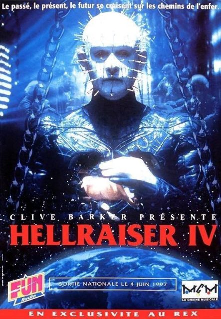 Hellraiser : Bloodline - Photos et affiches. 2 Affiche Poster hellraiser bloodline disney dimension