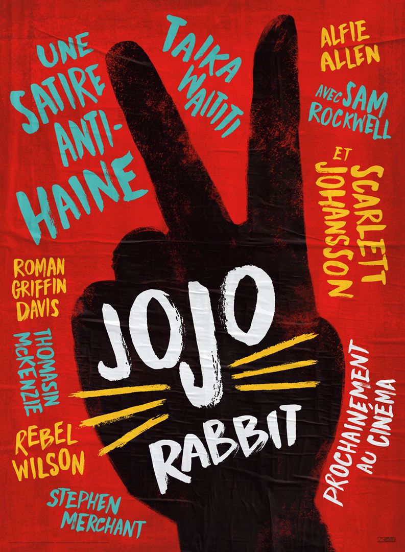 Affiche Poster jojo rabbit disney fox