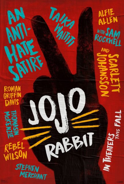 Jojo Rabbit. 16 Affiche Poster jojo rabbit disney fox