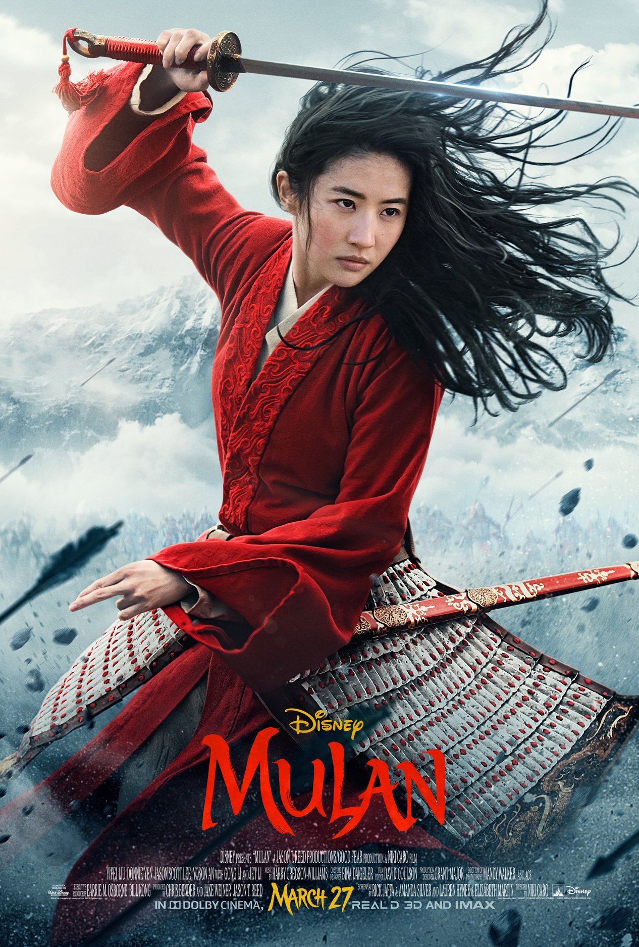 Affiche Poster mulan disney