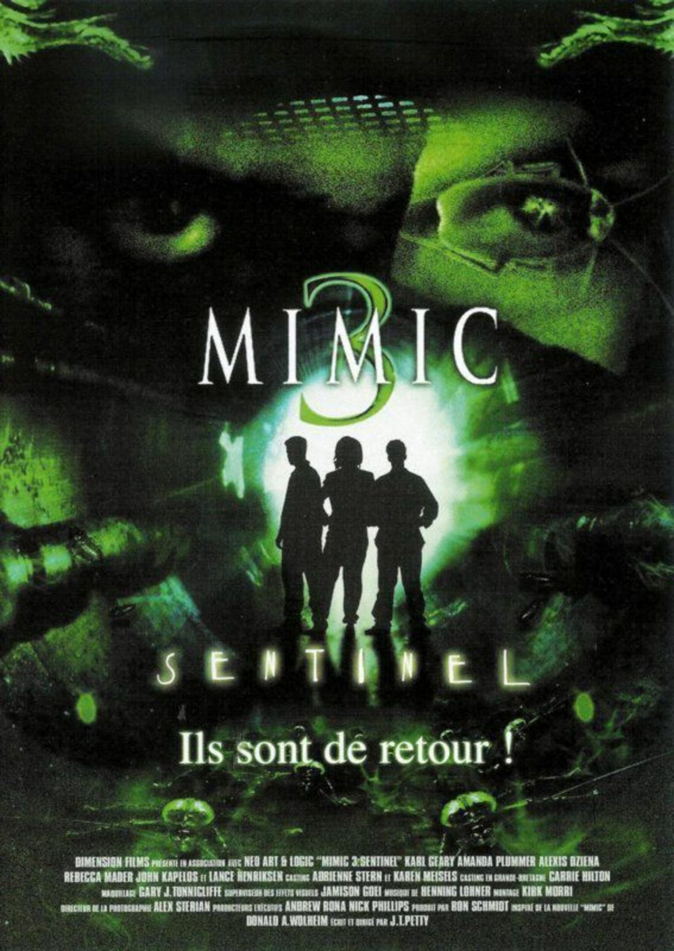 Mimic 3 : sentinel - Photos et affiches. 1 affiche poster mimic 3 sentinel disney dimension