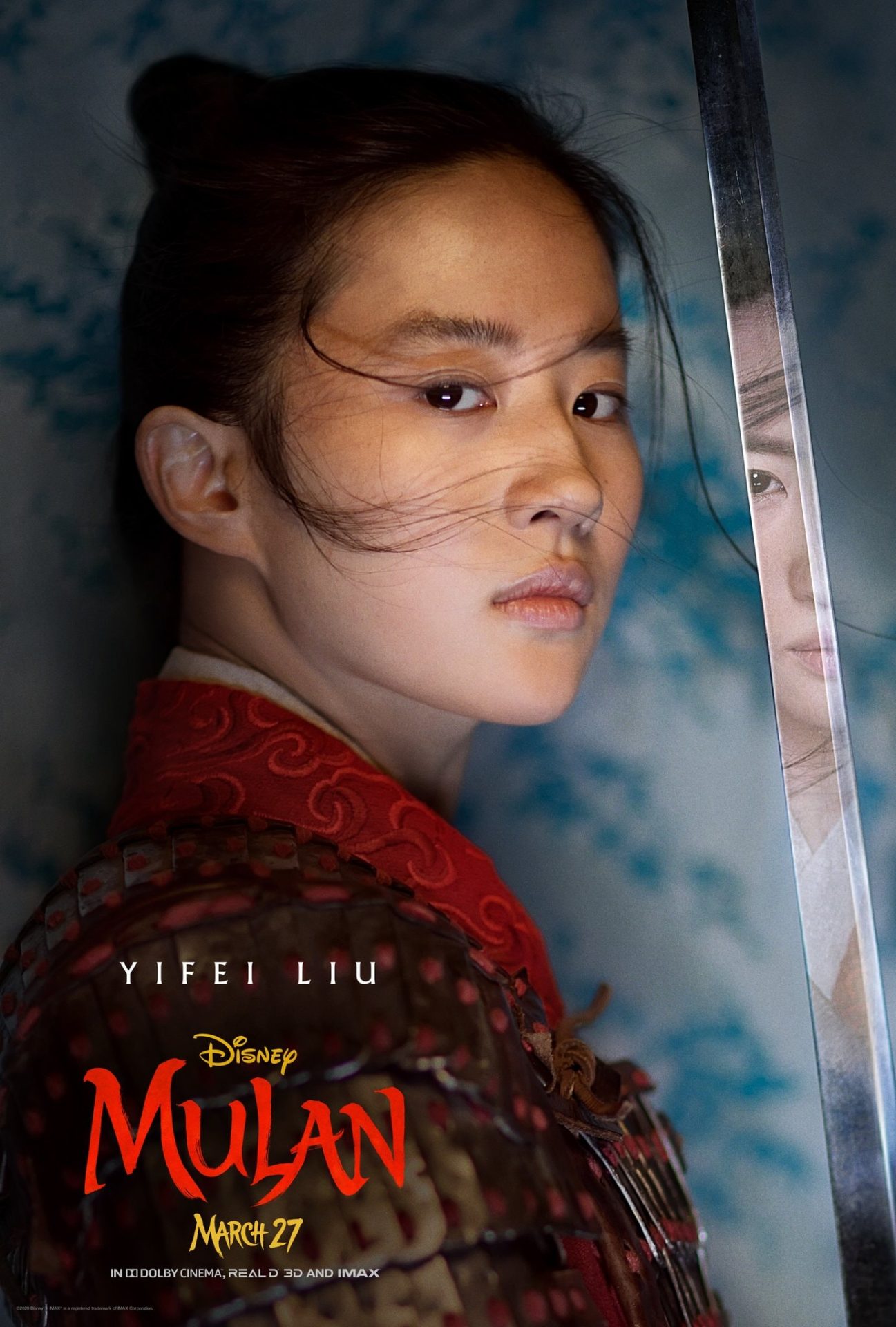 affiche poster film mulan disney