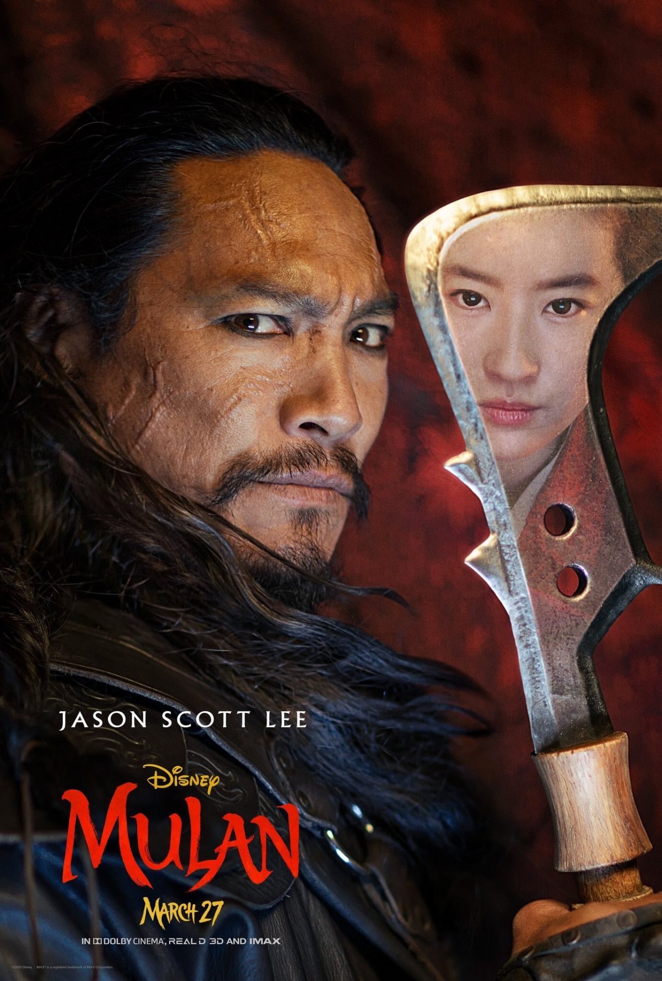 affiche poster film mulan disney