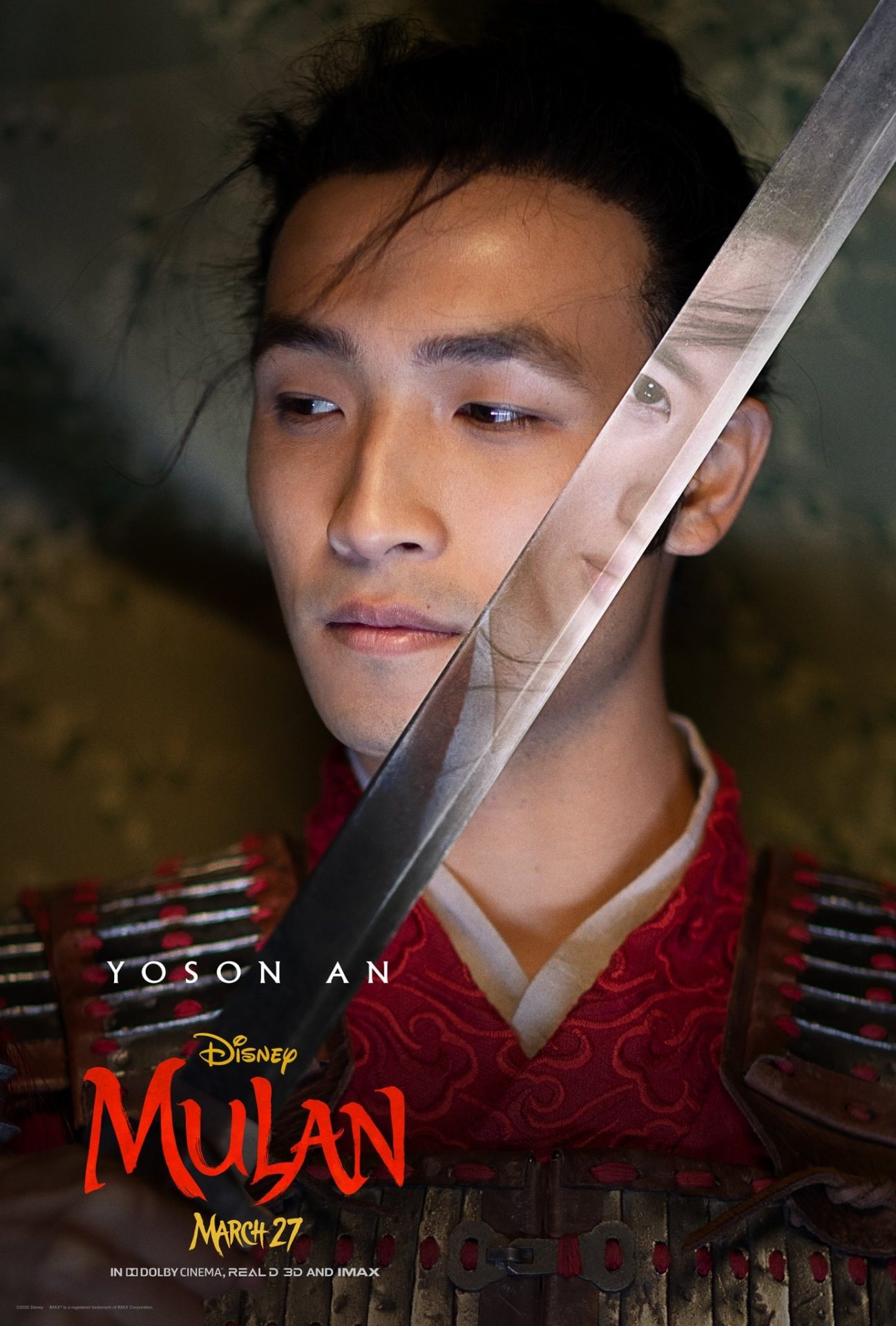 affiche poster film mulan disney