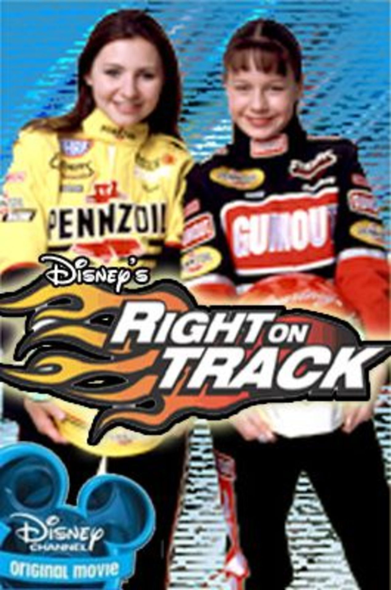 Affiche poster voie tracee right track disney channel