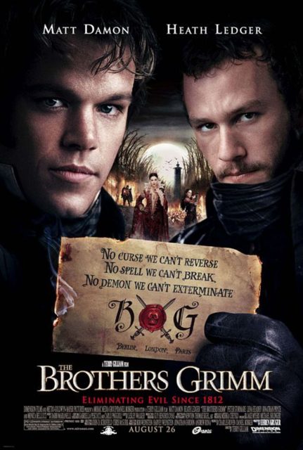Affiche Poster de Les Frères Grimm avec Matt Damon et Heath Ledger 2005