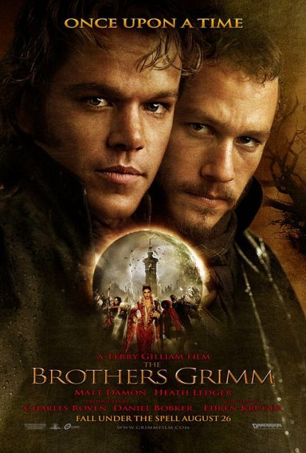 Affiche Poster de Les Frères Grimm avec Matt Damon et Heath Ledger 2005